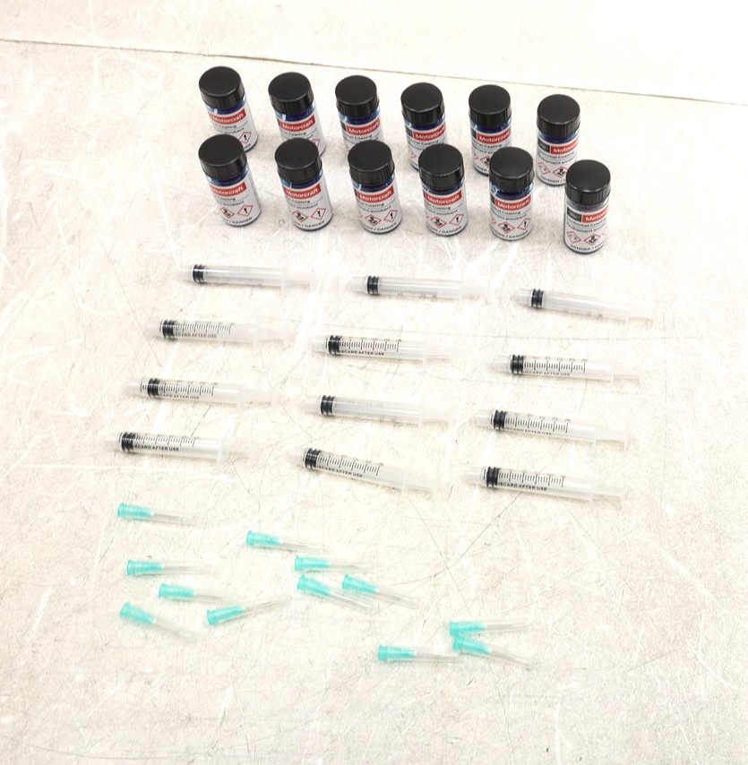 NEW Motorcraft Anti-Corrosion Coating Set of 12 Bottles & Syringes XL-21