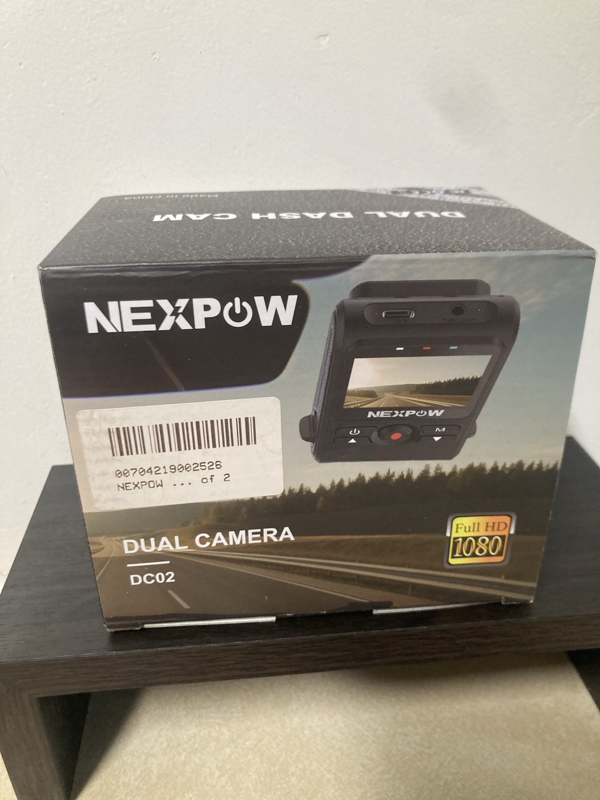 NEXPOW Dash Cam Front and Rear, 1080P Full HD Dash Camera Car Auto