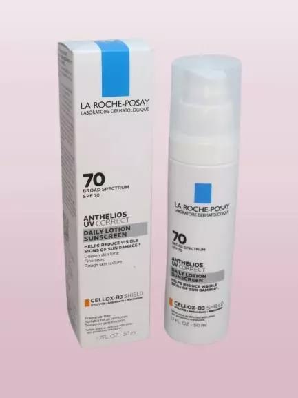 LA ROCHE POSAY ANTHELIOS UV CORRECT DAILY LOTION SUNSCREEN SPF 70 1.7 OZ