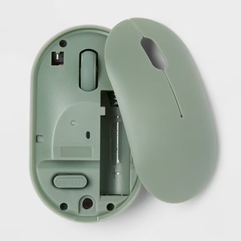 Wireless Mouse Jade: Bluetooth USB-A for Home Use