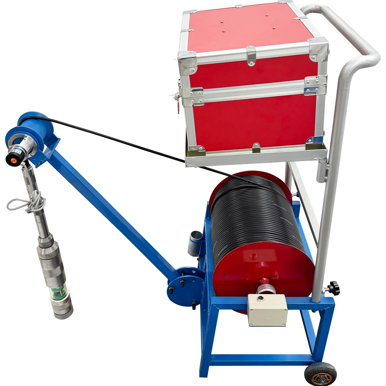 360 Rotating Drilling Camera 300M Deep Well Detector Underground Imaging 220V