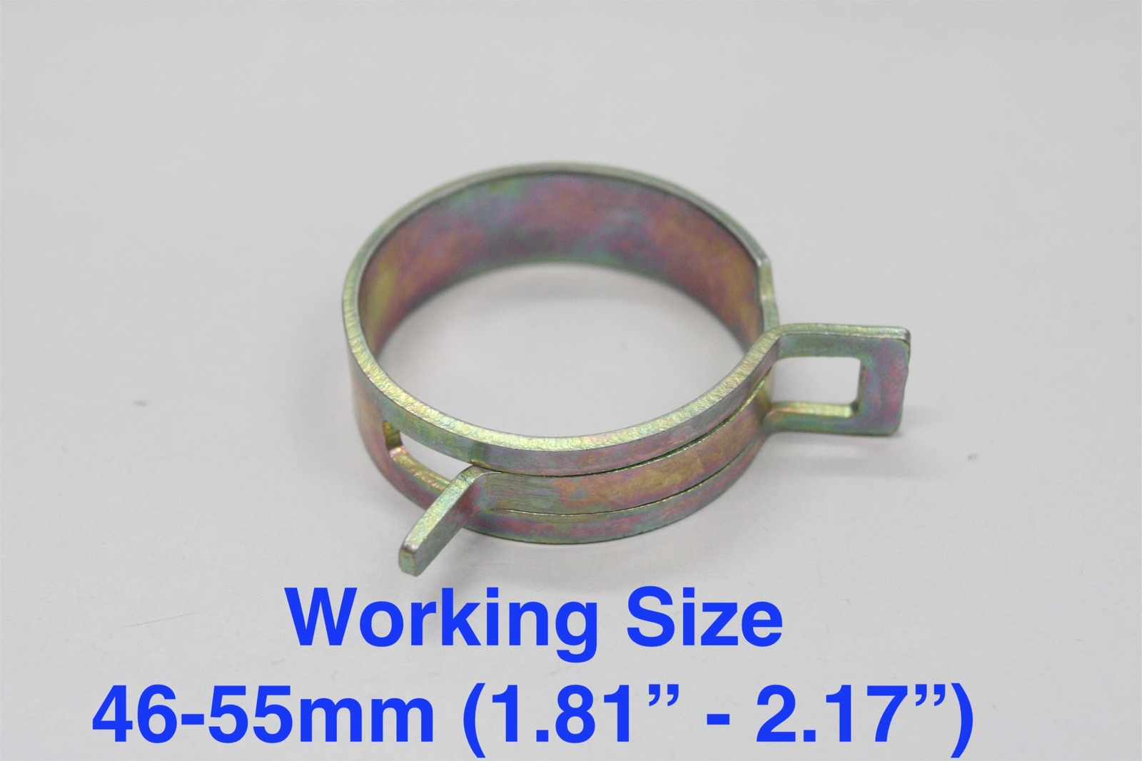 Radiator Hose Spring Clamp, Fuel / Oil Hose Clip, 46-55mm 1.81 - 2.17" x 4 PCS