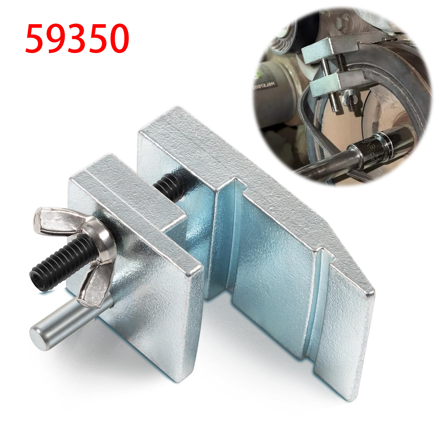 59350 Stretch Belt Installer for Extra-Deep Double Pulleys for Ford 3.5L & 3.7L