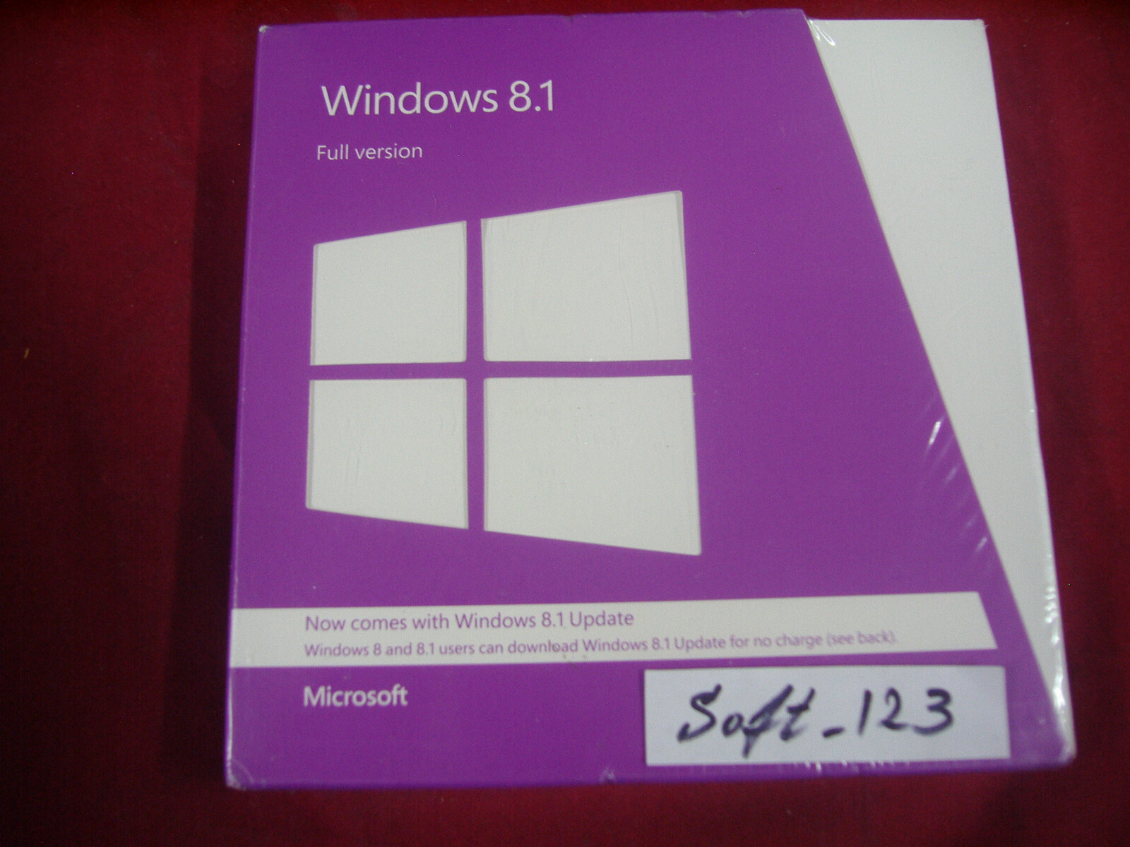 Microsoft Windows 8.1 Full English Version 32 & 64 Bit DVDS =NEW SEALED BOX=