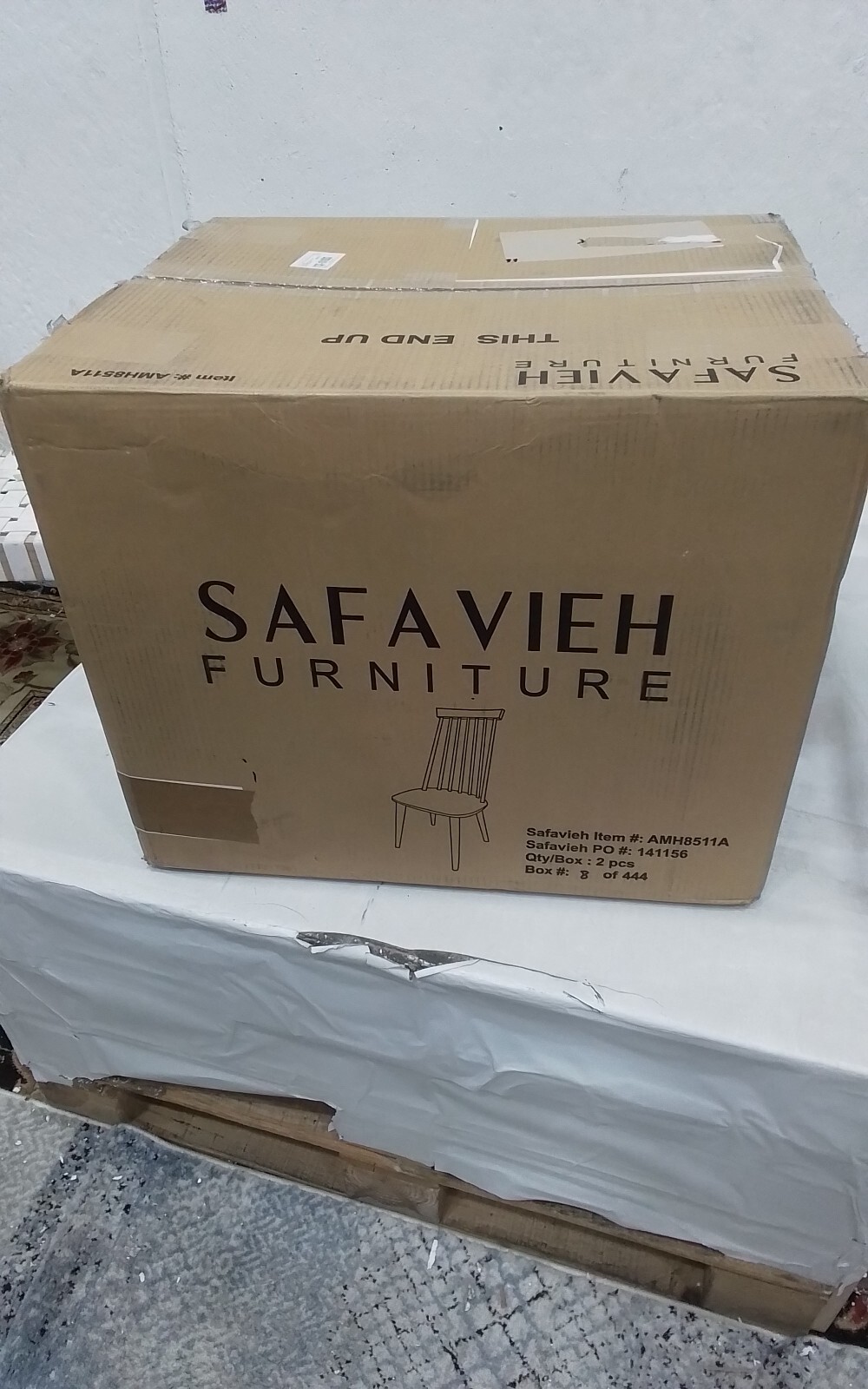 Safavieh BURRIS SIDE CHAIR, Reduced Price 2172748345 AMH8511A