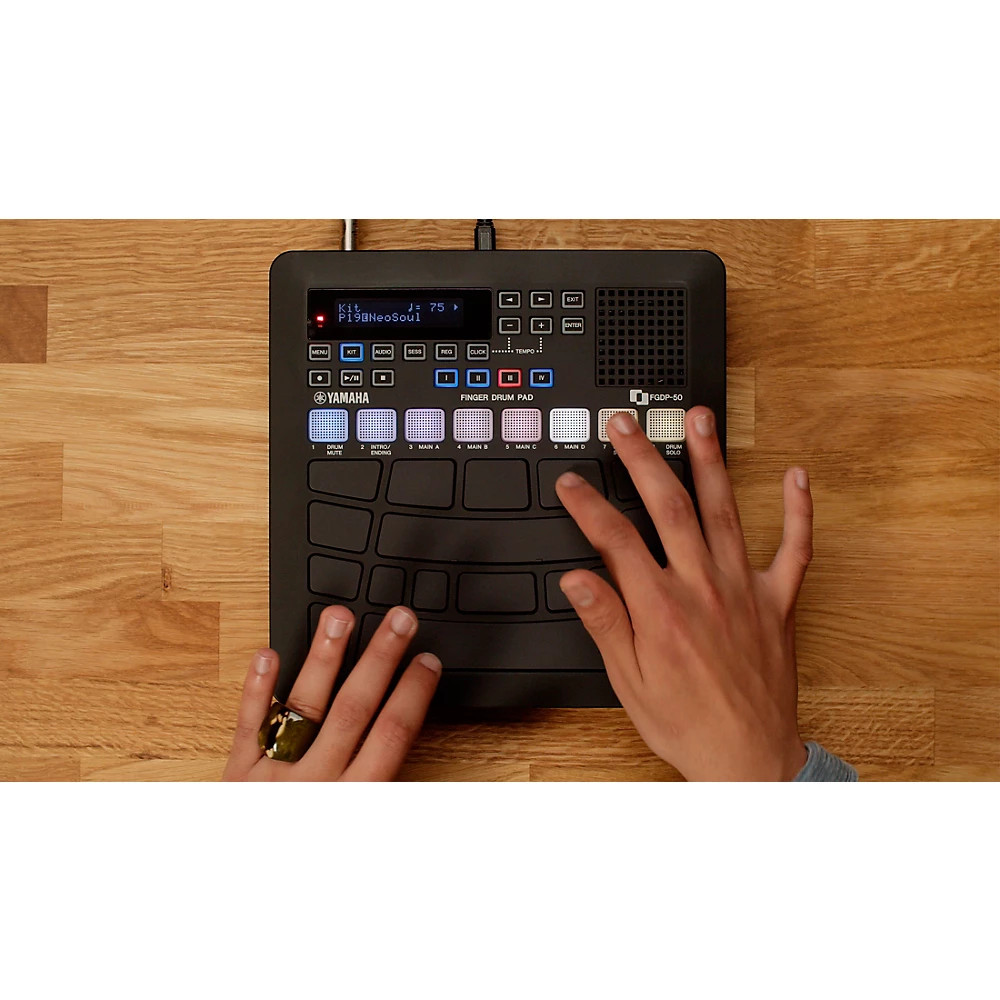 Yamaha Advanced Functionality, AllinOne, Ergonomic Finger Drum Pad