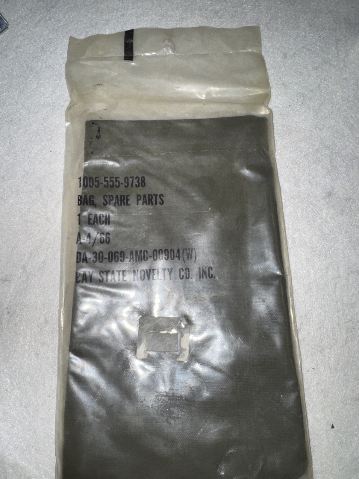 Vietnam War Personal Effect Drawstring Bag Spare Parts Bag NEW