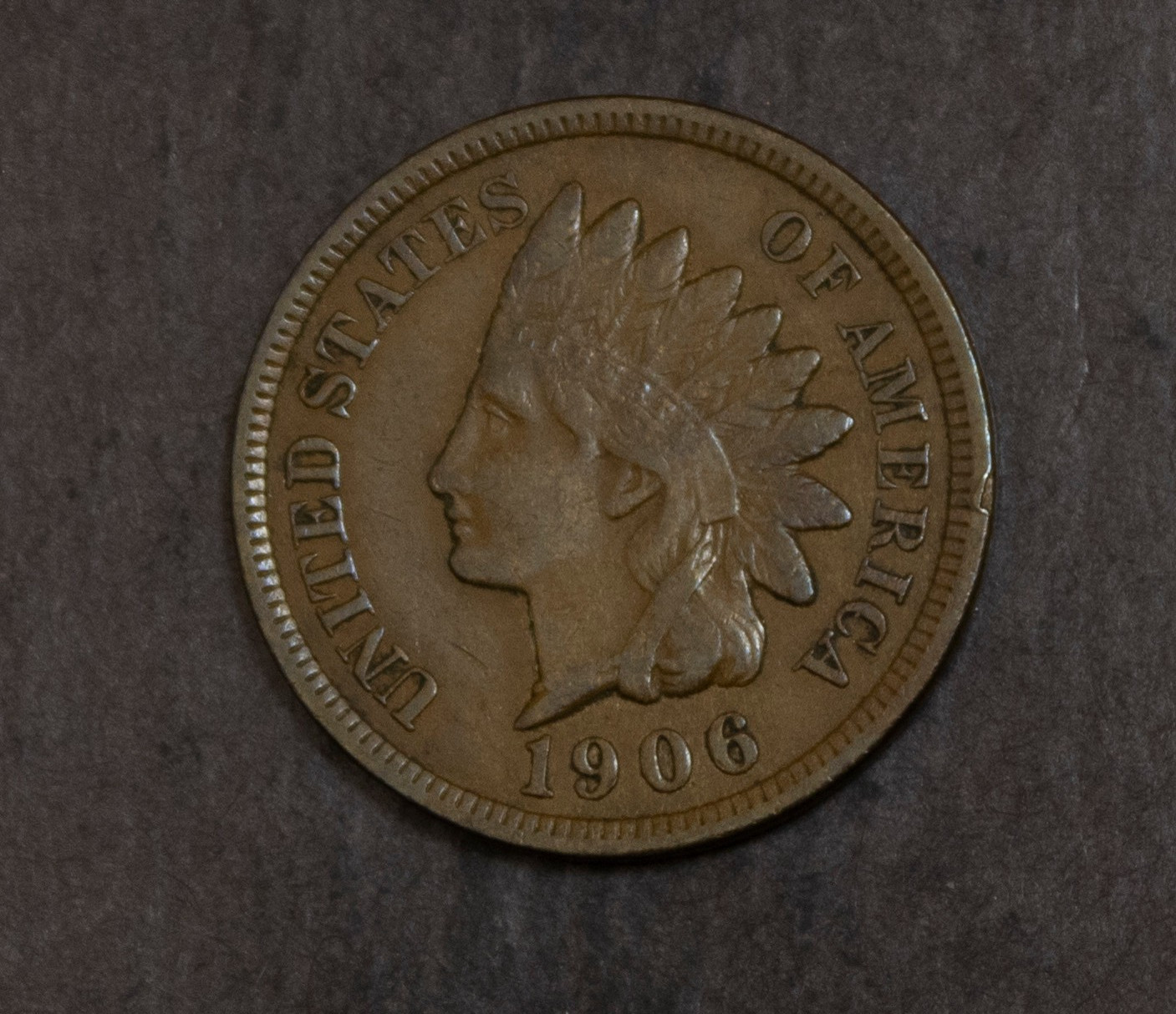 1906 Indian Cent  XF    Lot F 1014