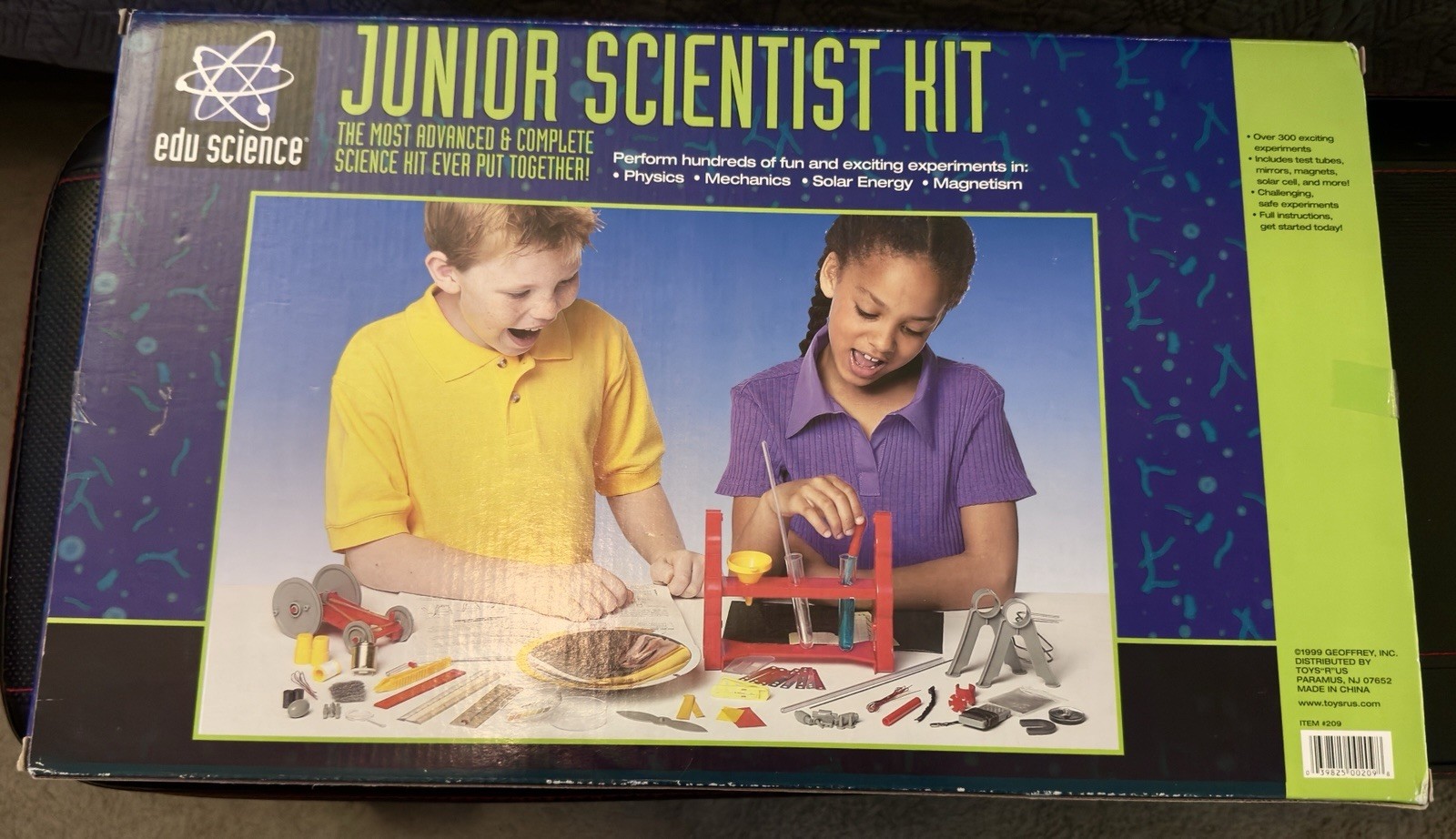 Edu Science Junior Scientist Kit - Complete STEM Learning Set for Kids