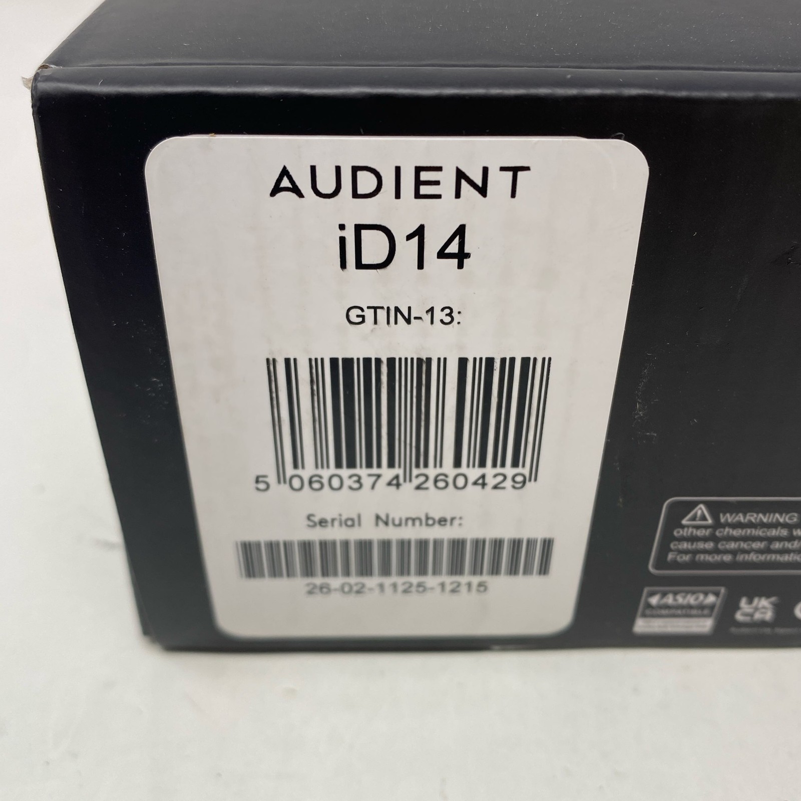 Audient iD14 MKII USB-C 10x6 Interface, 2 Preamps, Black