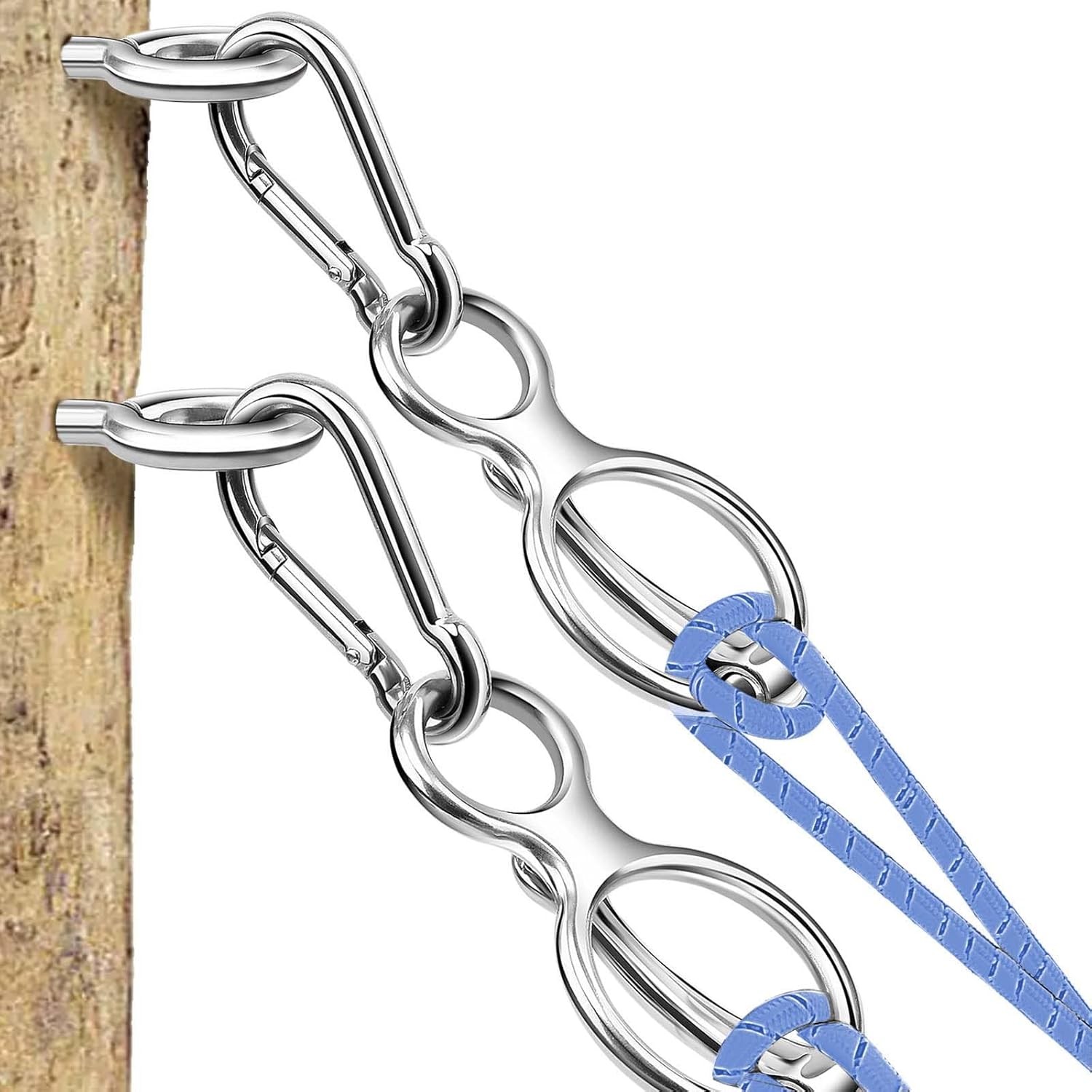 2pcs Horse Tie Ring,Stainless Steel Tie Ring Horse Training Equipment Safe
