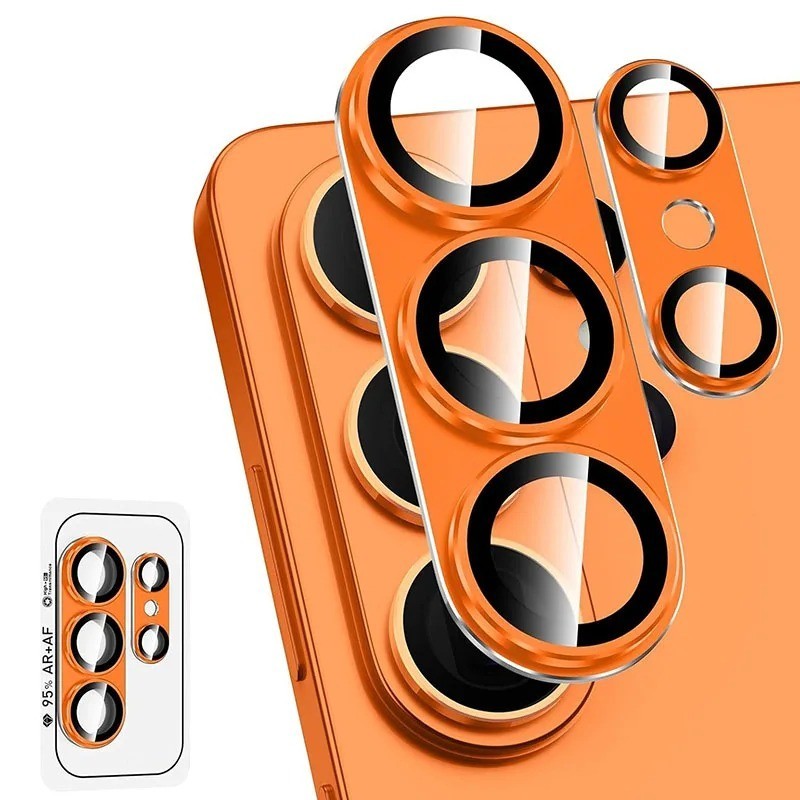 Aluminium Alloy Camera Lens Protector Glass Cover Film For S26 Ultra S25 S24 1pc