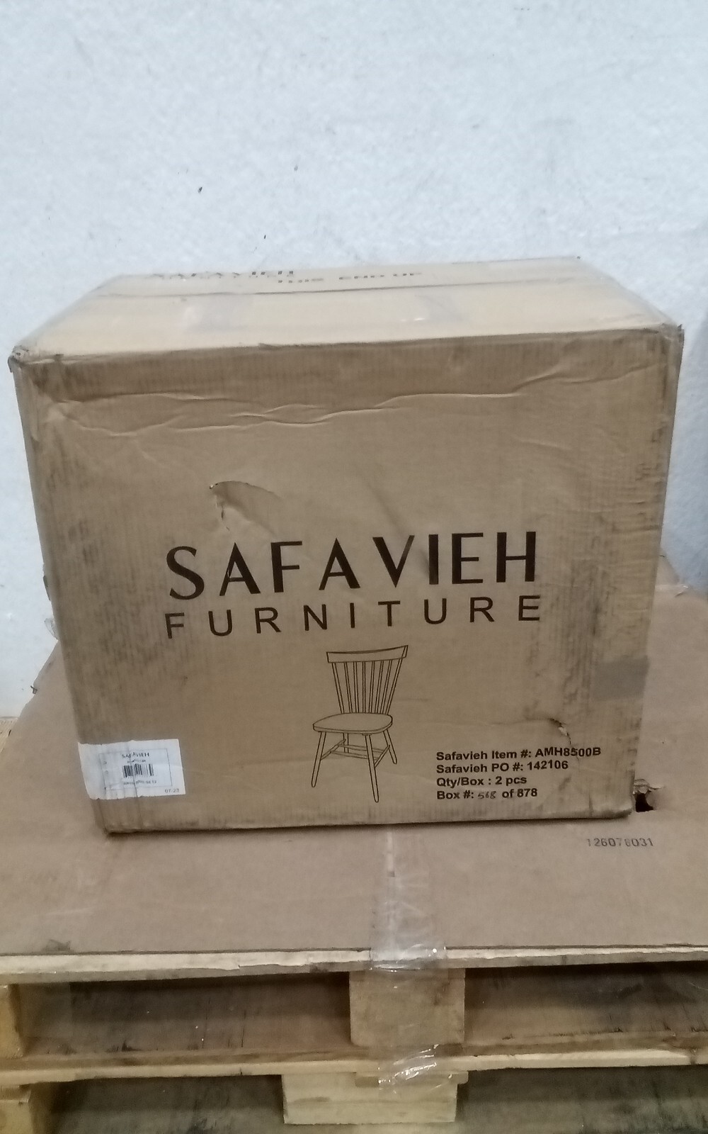 Safavieh PARKER SPINDEL SIDE CHAIR, Reduced Price 2172725657 AMH8500B