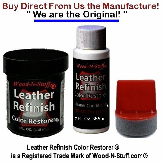 Leather Refinish Color Restorer® ~ British Tan ~ 3pc KIT ~ We are the ORIGINAL!
