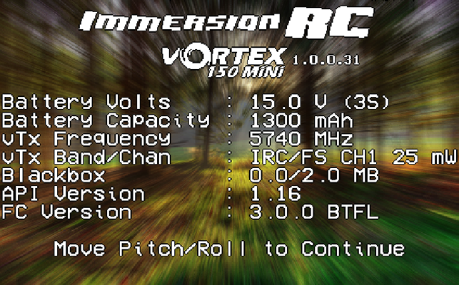ImmersionRC Vortex 150 Quadcopter - Red (V15MSTDIN)