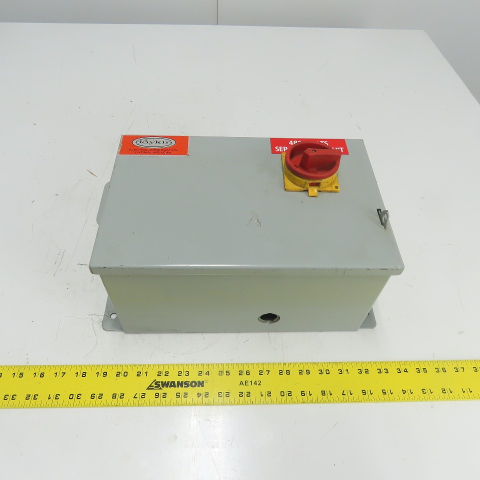 Daykin LTFS-05 LR Enclosed Disconnect Transformer Pri 460V Sec 120V 1000VA
