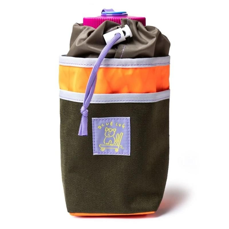 BLUE LUG Stem Pouch Orange Olive Tandem Bike Drink Holder Bag Made in Japan NEW