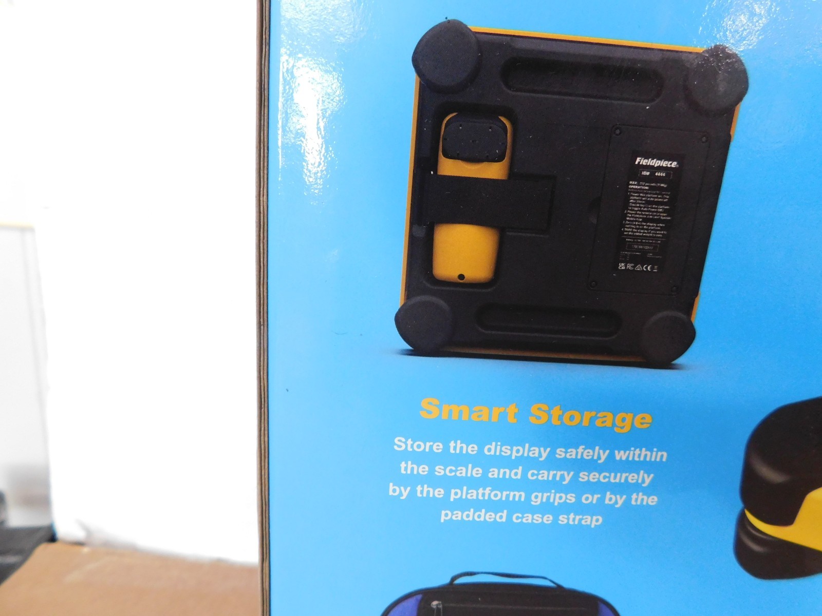 Fieldpiece Charging Scale 252 Lb Max Lcd MODEL Sr47 *NEW*
