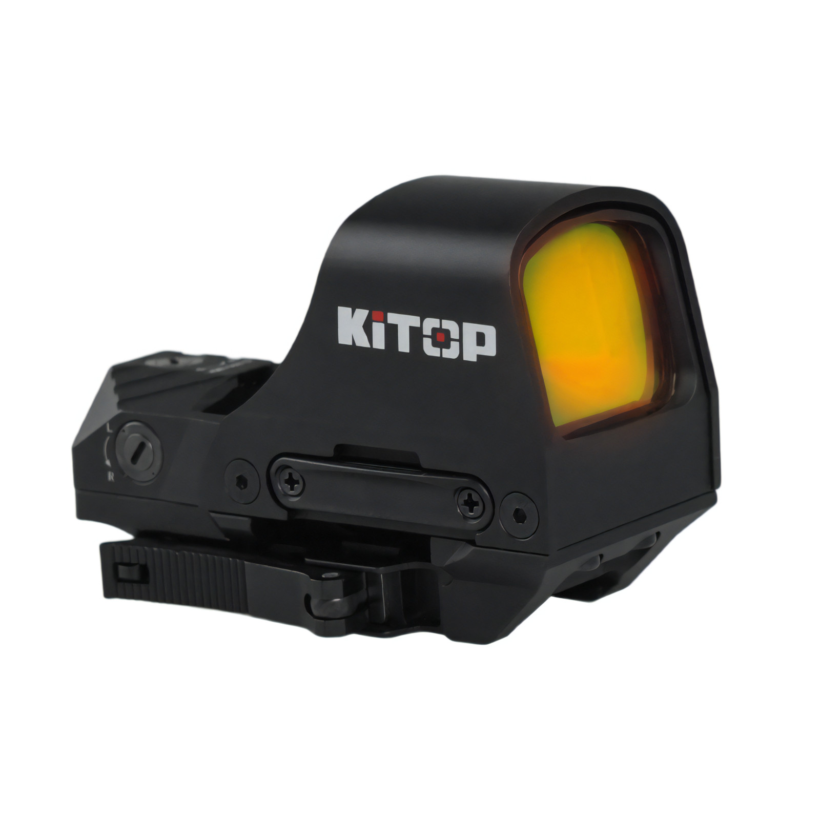 KiTOP K510RM 1x30mm Red Dot Multi-Reticle Reflex Sights w/&65 MOA Circle Dot