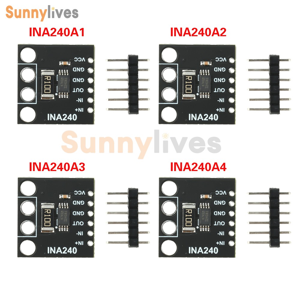 INA240A Bidirectional Current Detection Amplifier Current Monitor Acquire Module