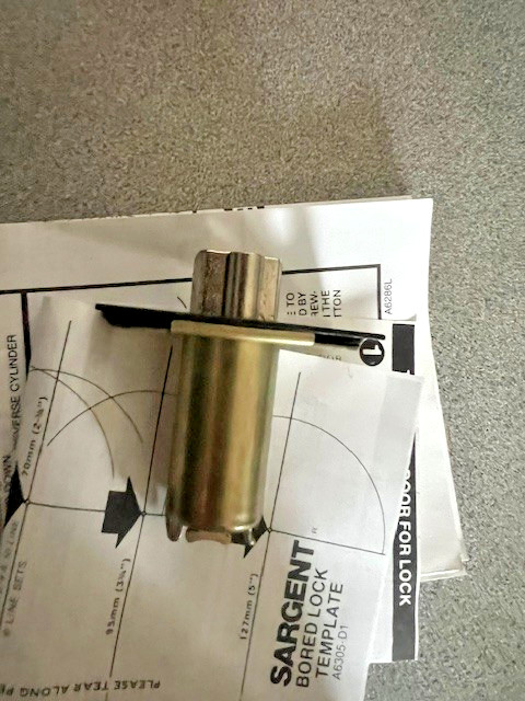 SARGENT 6G04 OB 10B STOREROOM FUNCTION LOCK LA KEYWAY