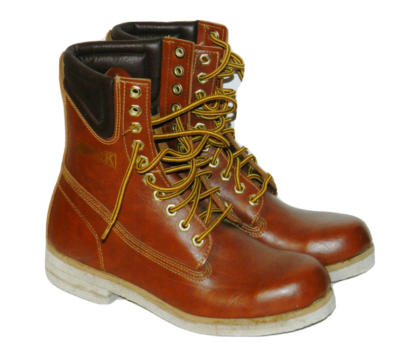 VTG  MENS RANGER A250 BROWN FELT SOLES FISHING BOOTS SIZE 8