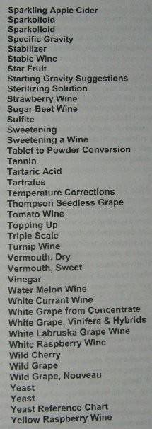 MARY'S RECIPES WINE MAKING RECIPE BOOK 95 AWARD WINNING HOME WINEMAKING RECIPES