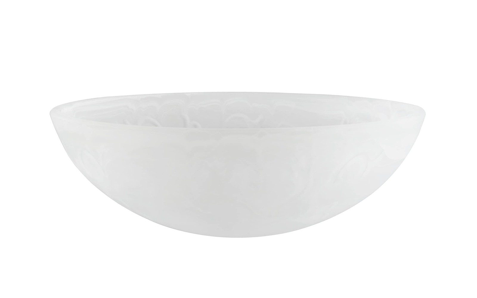 Aspen Creative 23519-11 Alabaster Replacement Glass Shade 11-7/8" Diameter x 4"