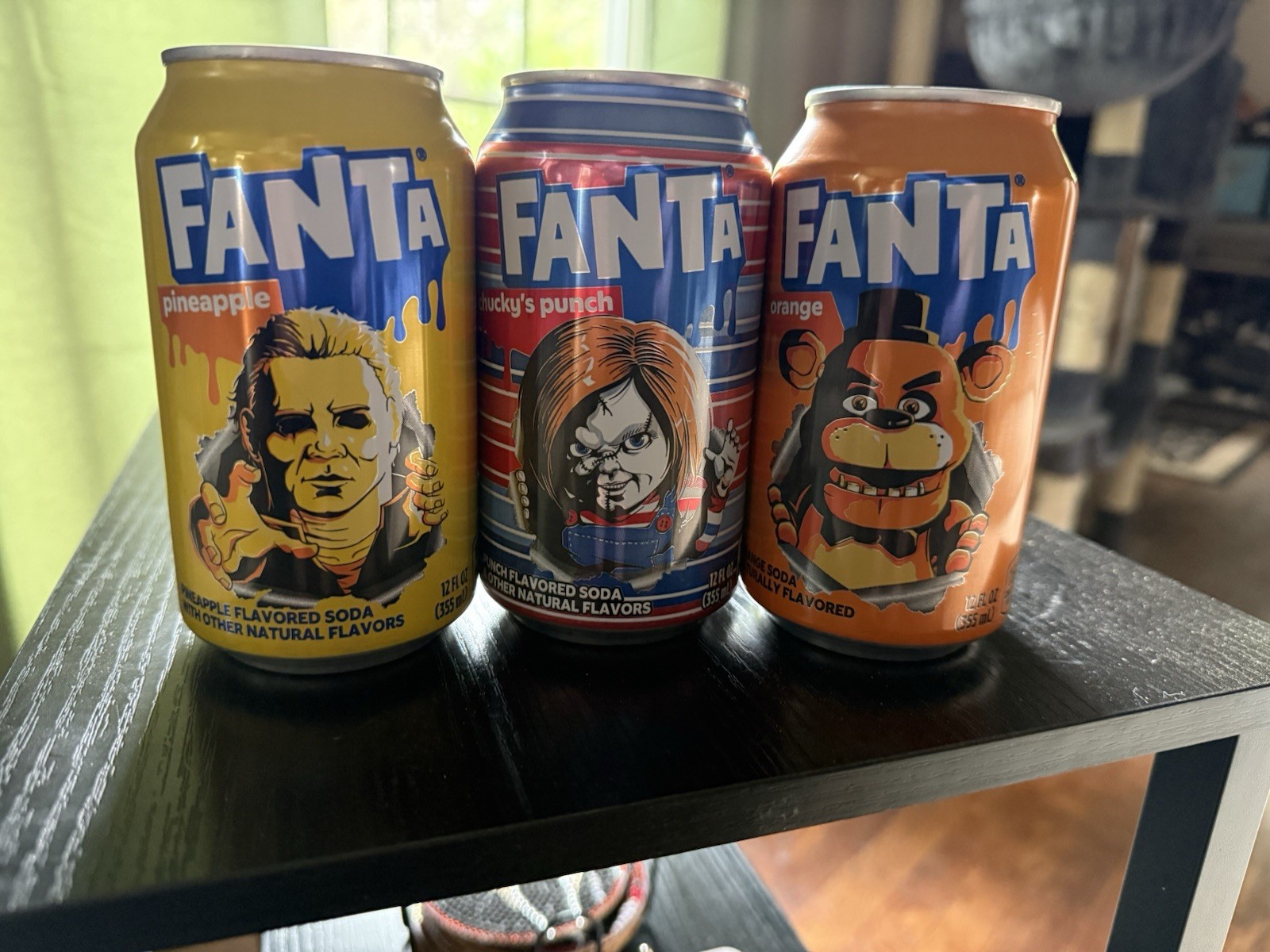 2025 U.S Exclusive Chucky/Michael/Freddy Halloween Horror Night Promo Fanta Soda