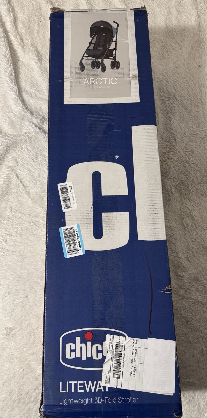 Chicco Liteway Stroller Compact Fold NEW Open Box Arctic