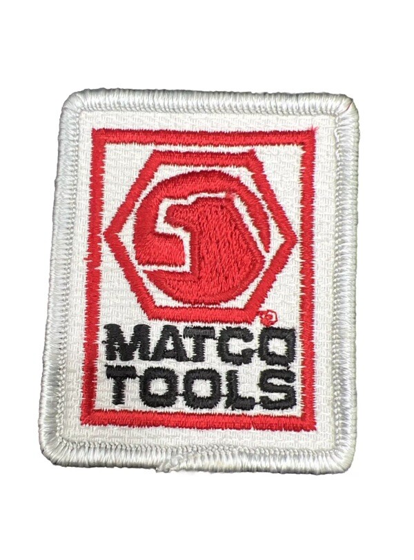 Vtg MATCO TOOLS Sew On Patch 2X2.5” NOS