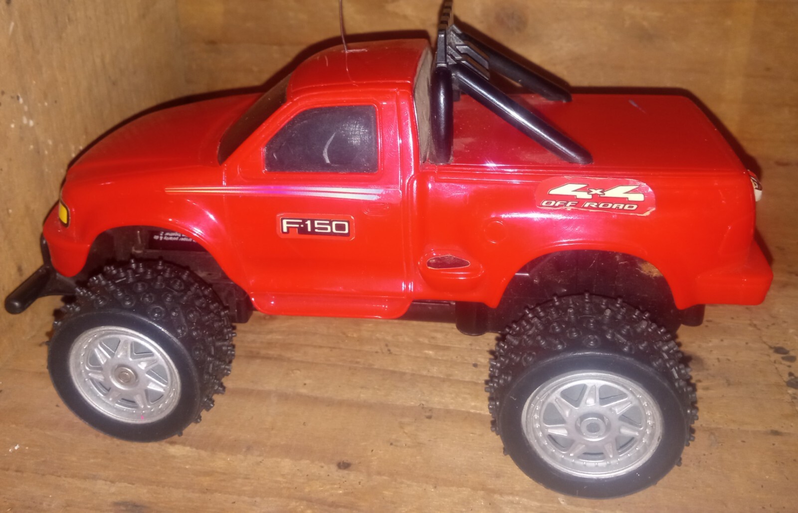 Vintage Nikko Ford F-150 RC Red Off Road 4x4 Truck 49MHz