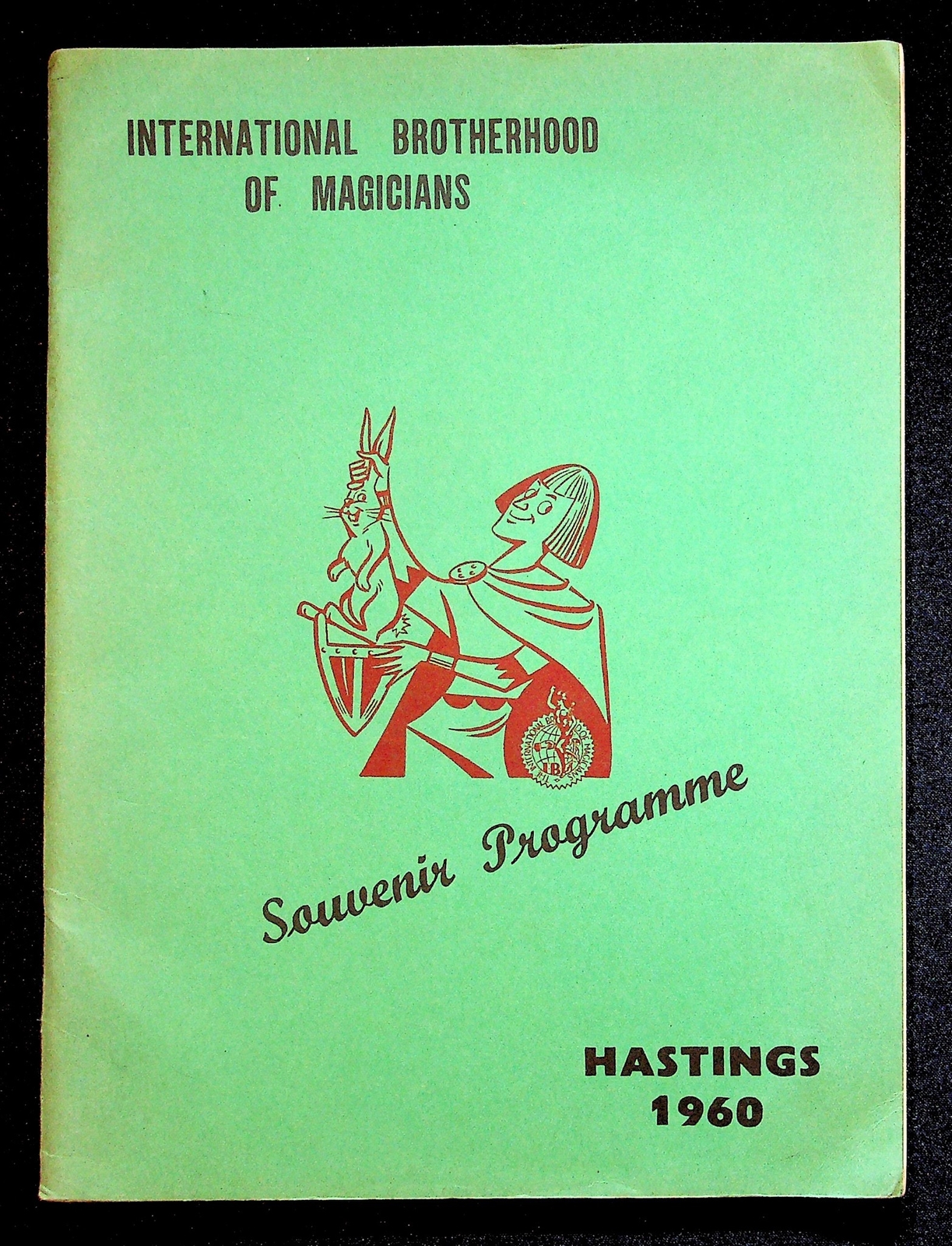 INTERNATIONAL BROTHERHOOD OF MAGICIANS British Ring Edinburgh 1960 Program MAGIC