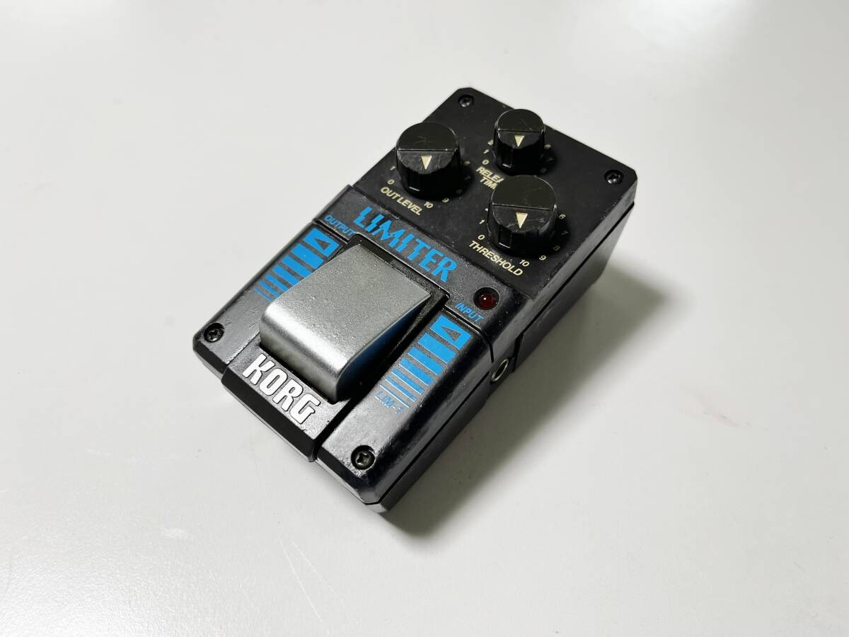 KORG LIM-1 LIMITER Vintage Compressor Limiter Guitar Effect Pedal from japan