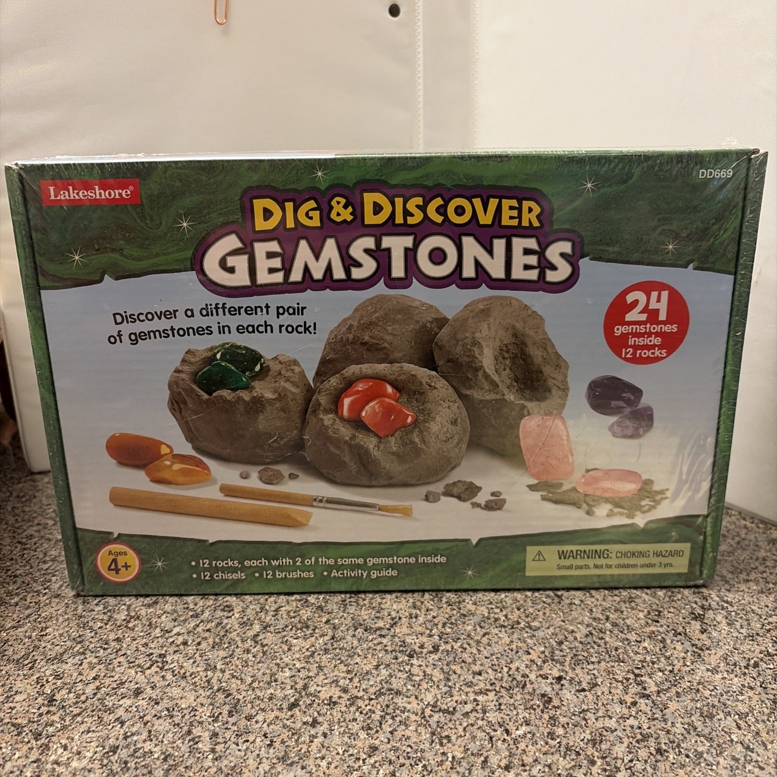Dig & Discover Gemstones by Lakeshore (New in shrink wrap)