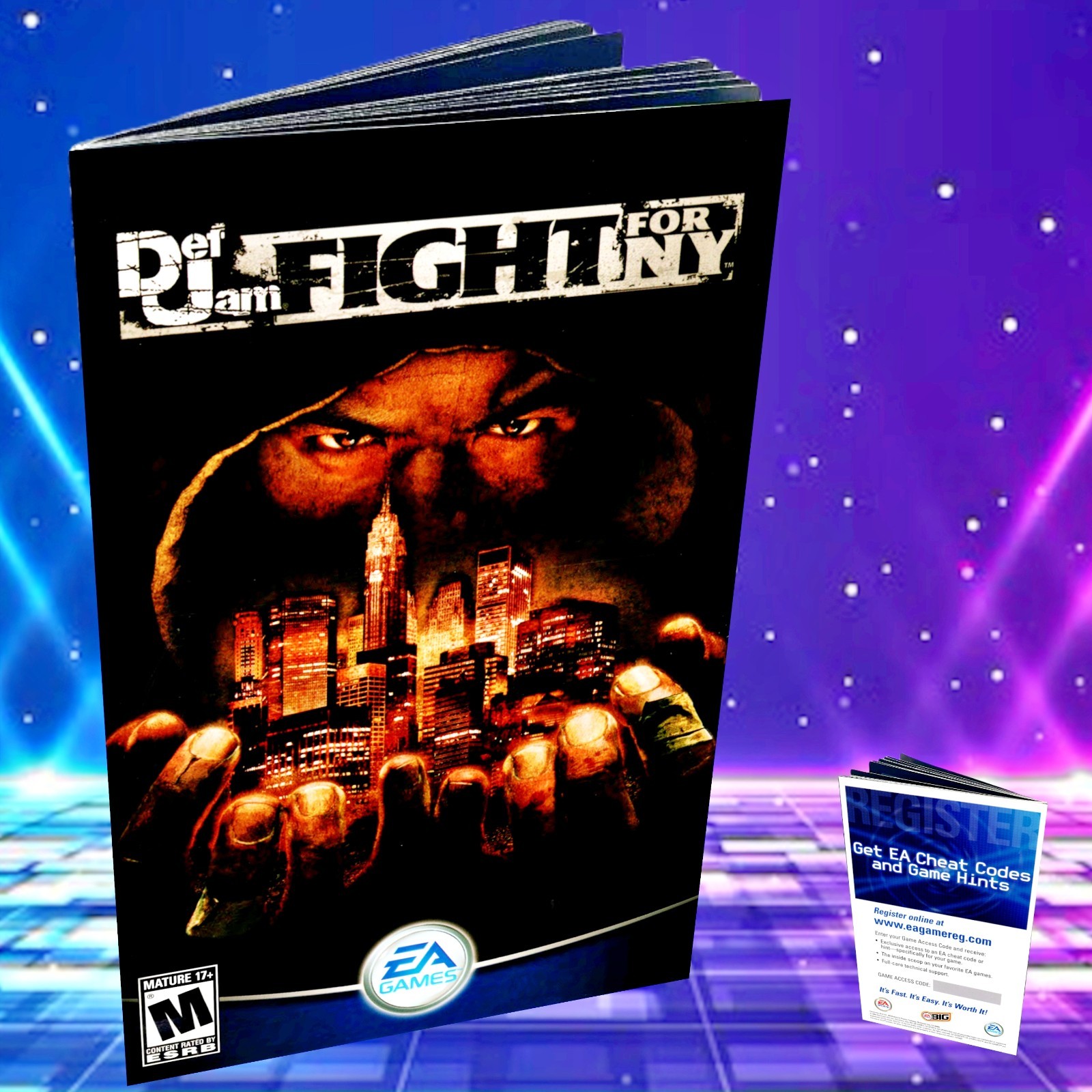 Replacement Manual for - Def Jam Fight for NY - Sony PS2 Instruction Booklet