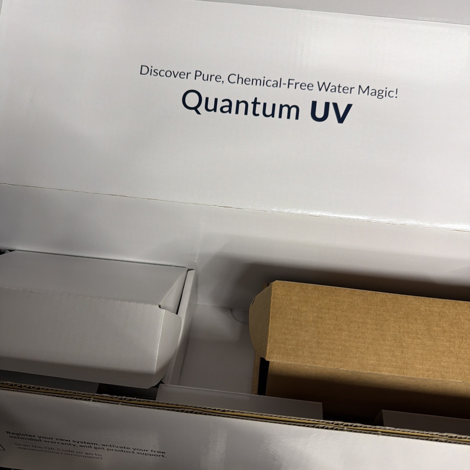 UV Whole House UV Light Water Filter 18 GPM Aquasure Quantum AS-UV18HO **read**