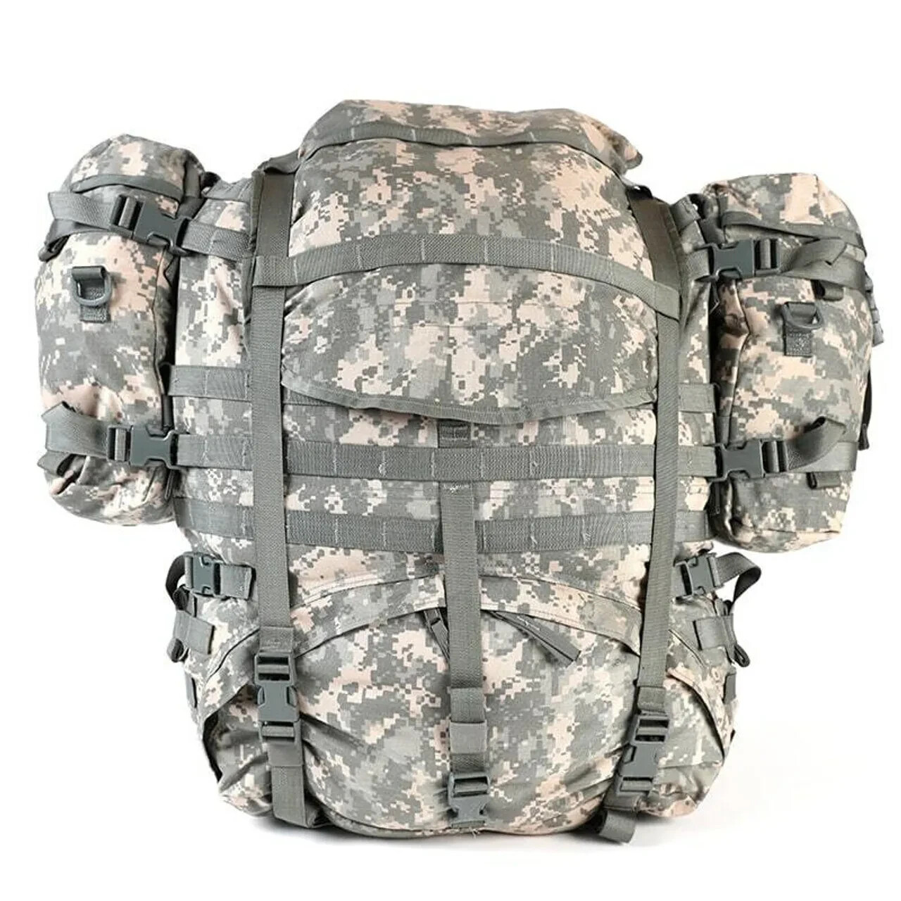 USGI MOLLE II ACU Large Rucksack COMPLETE Field Pack w/Sustainment-FREE GEAR VGC