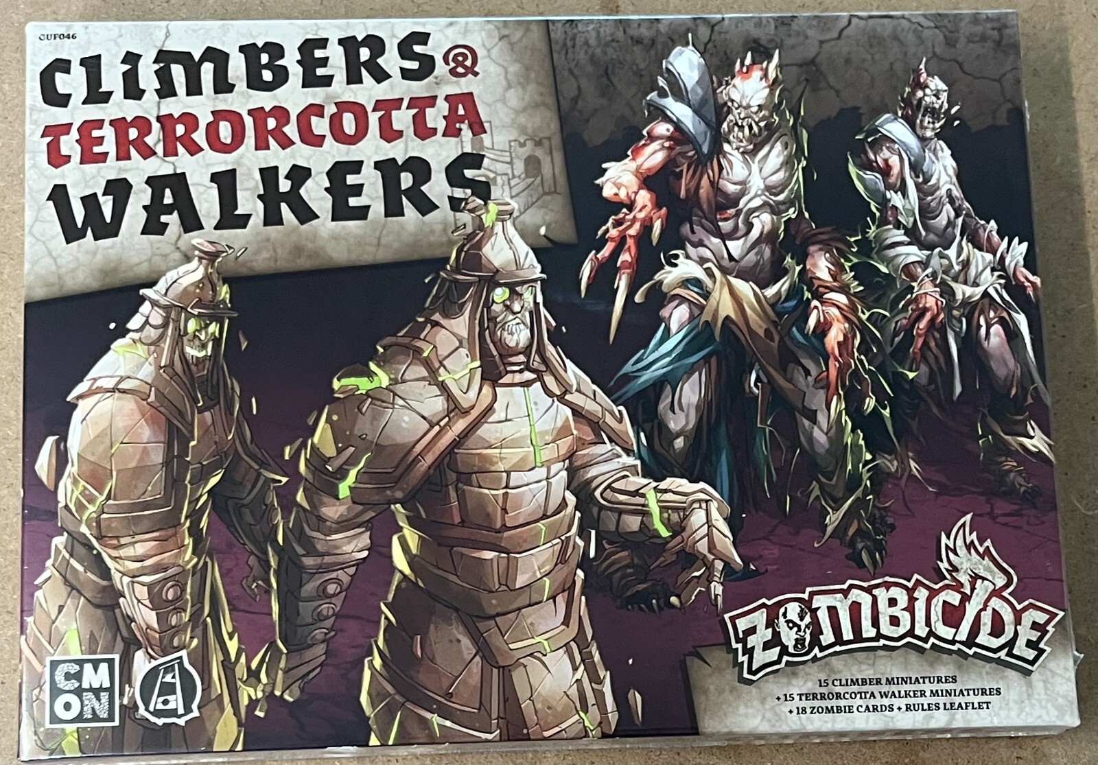 Climbers & Terrorcotta Walkers Pack for Zombicide Fantasy Line (White Death etc)