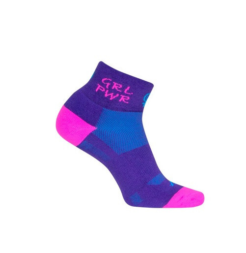 Socks - SockGuy - Girl Power L/XL 2" Channel Air Cycling/Running NEW