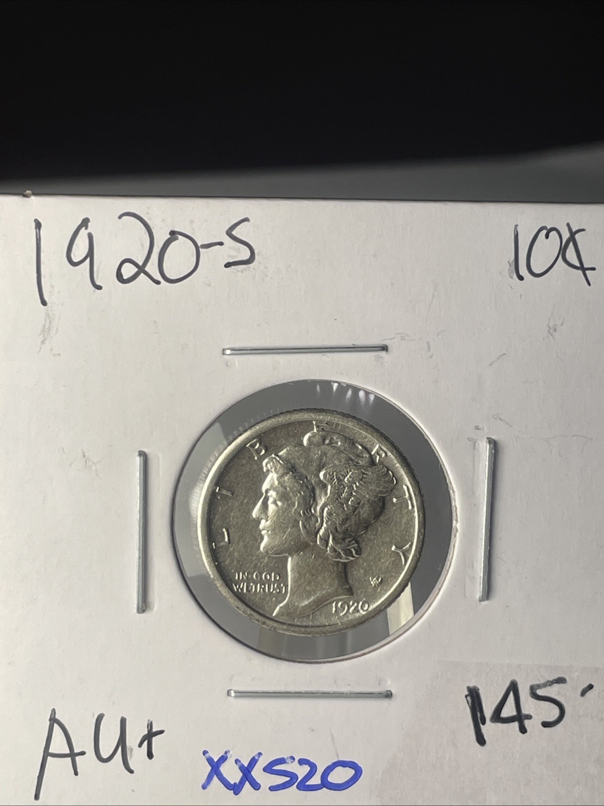 KEY DATE MERCURY DIME 1920 S In Real Nice Very High A.Inc+++ Condition XX520