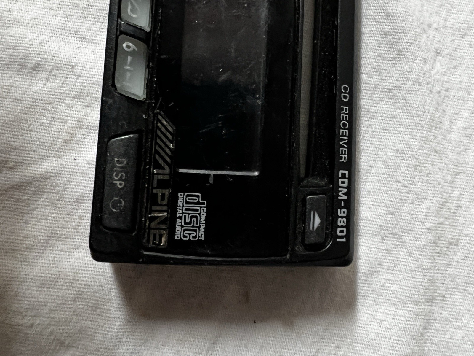 Alpine CDM-9801 Cd Receiver Faceplate Only*************