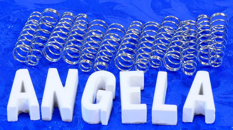 12 Nickel Cone Springs For Mounting Fender Tele Neck Pickups And Bass Pickups