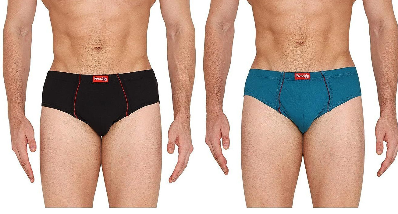 2no. VIP Frenchie+ Men's Underwear -100% Combed Cotton Stylish & Comfort Chaddi