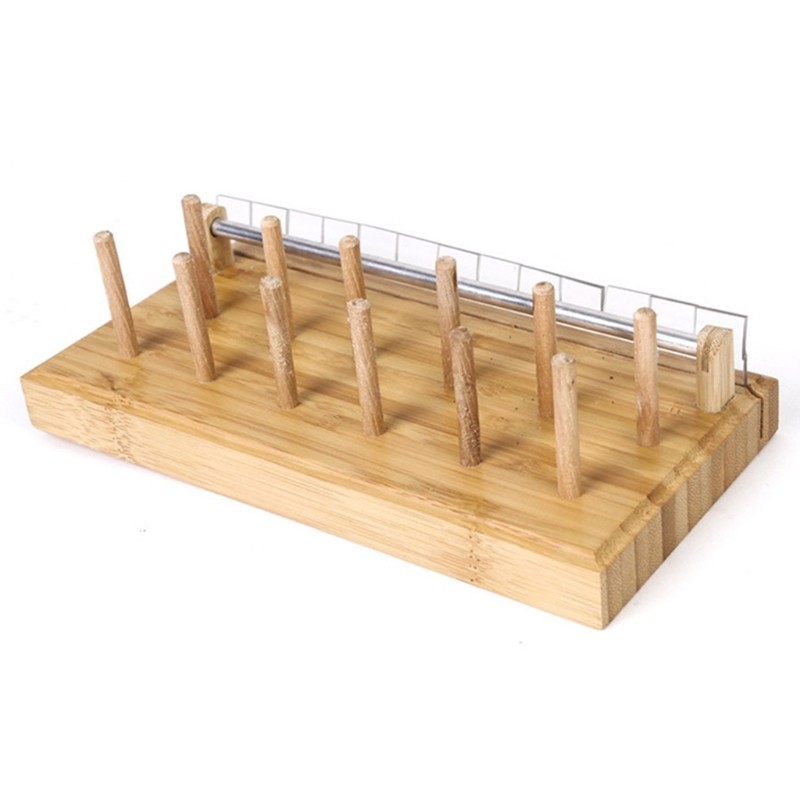 Fly Tying Station With 12 Removable Dowels And Line Management System