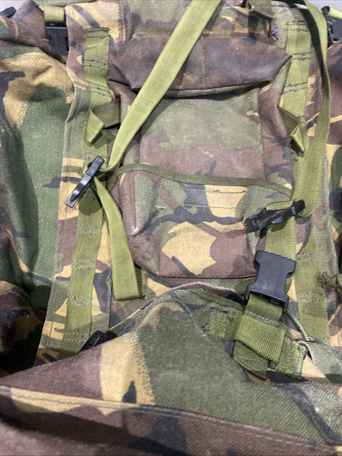 British Army issue PLCE Bergen Long Consulted Backpack DPM IRR 2004