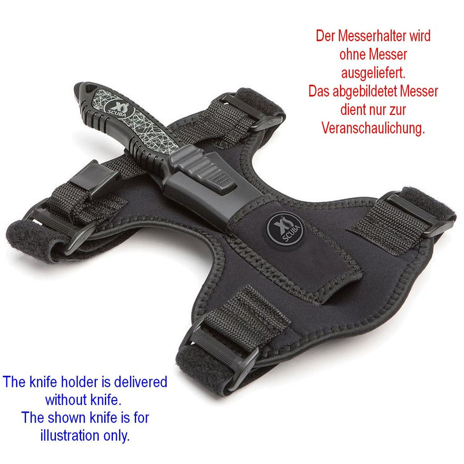 XS scuba neoprene knife holder knife holder leg lower leg knife holder
