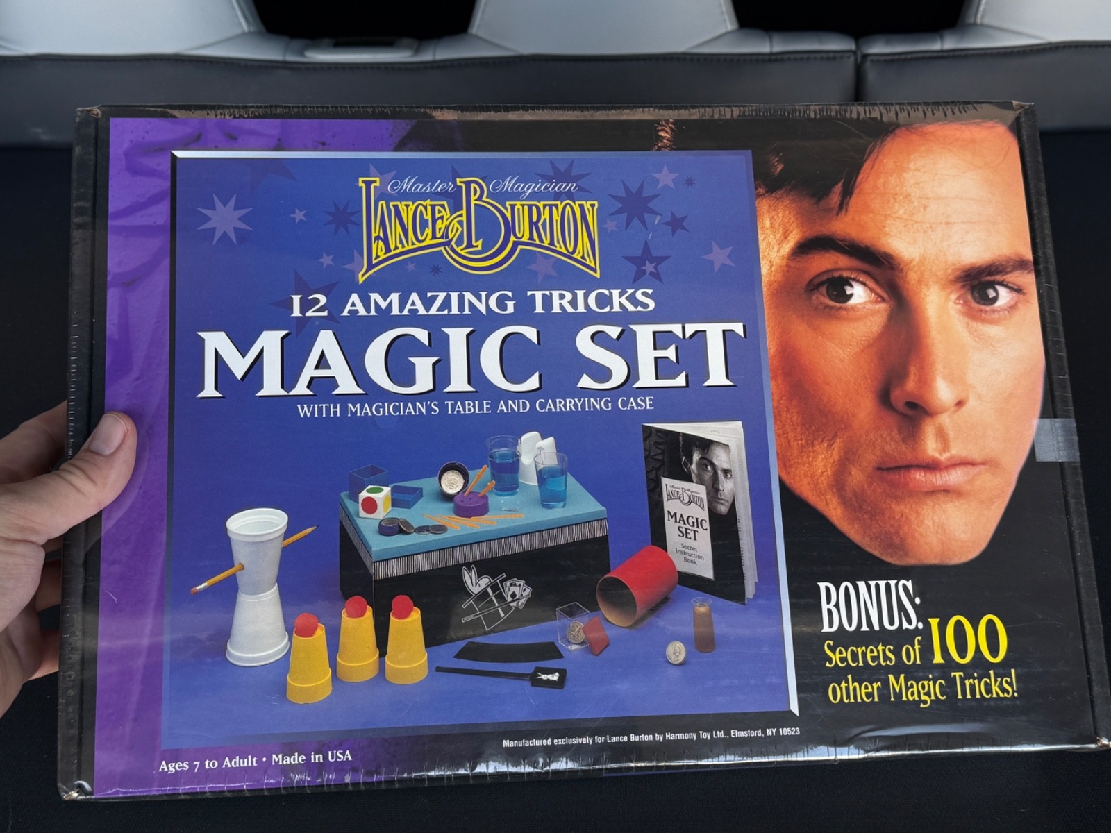 Vintage LANCE BURTON Master Magician MAGIC SET Las Vegas Illusionist NEW/SEALED
