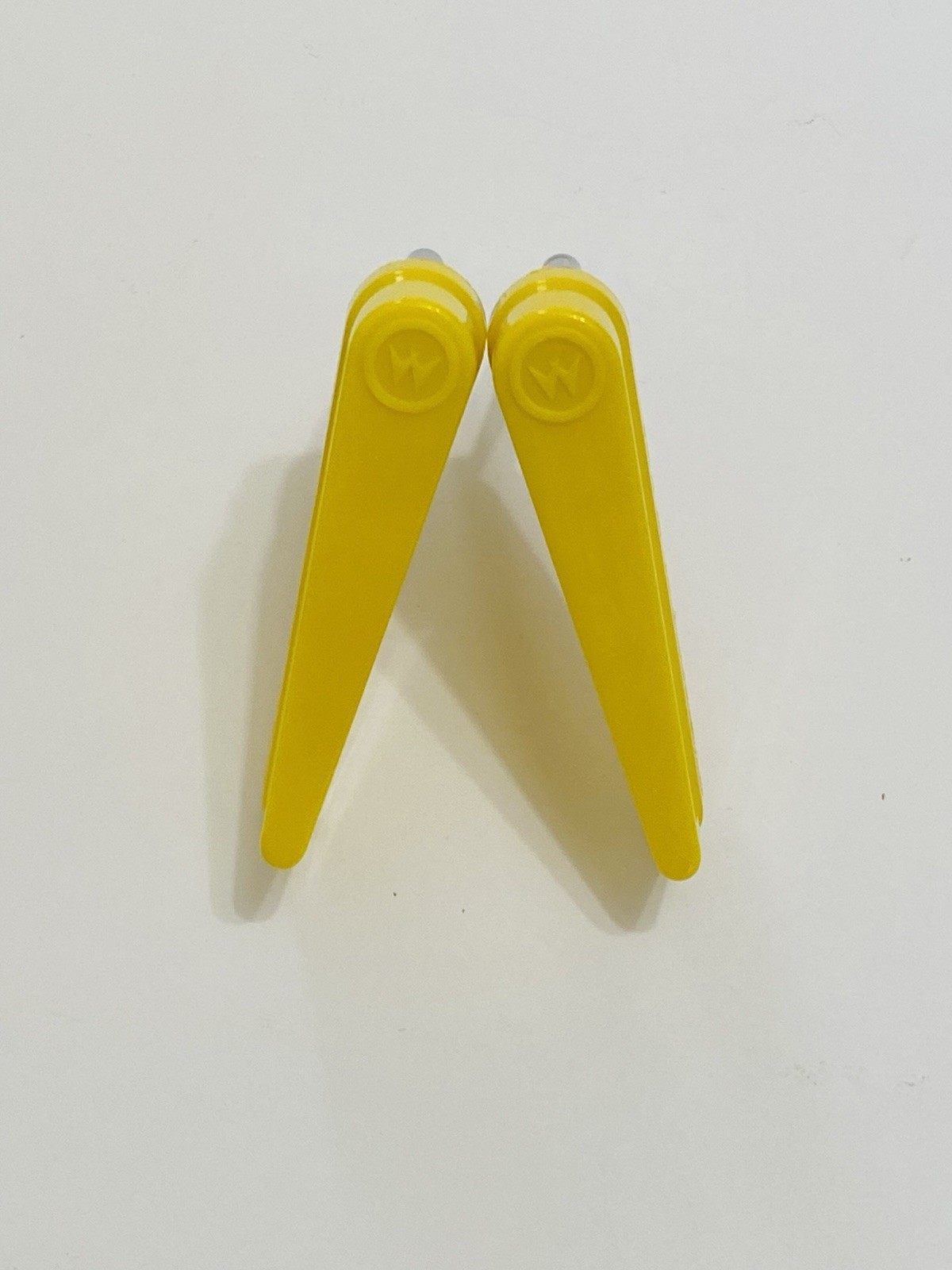 2 PINBALL FLIPPER BODY BAT SHAFT 3" YELLOW WILLIAMS BALLY