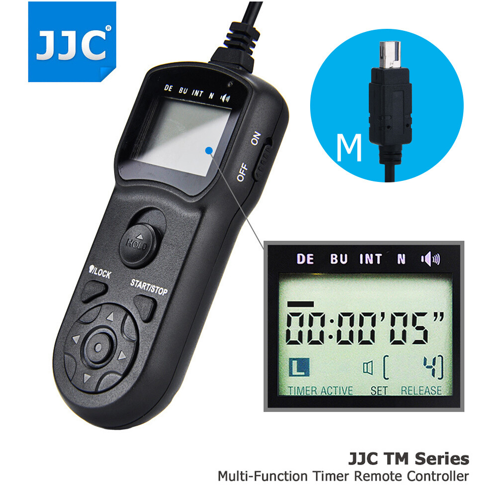 LCD Timer Remote Control for Nikon Z7 II Z6 III D750 D610 D600 D7200 D5600 D5500